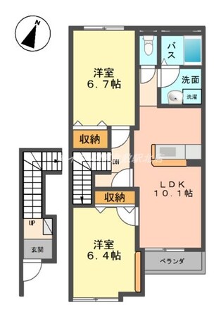 Ｆ－Ｆｌｏｒａの物件間取画像